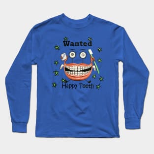 Happy Teeth Long Sleeve T-Shirt